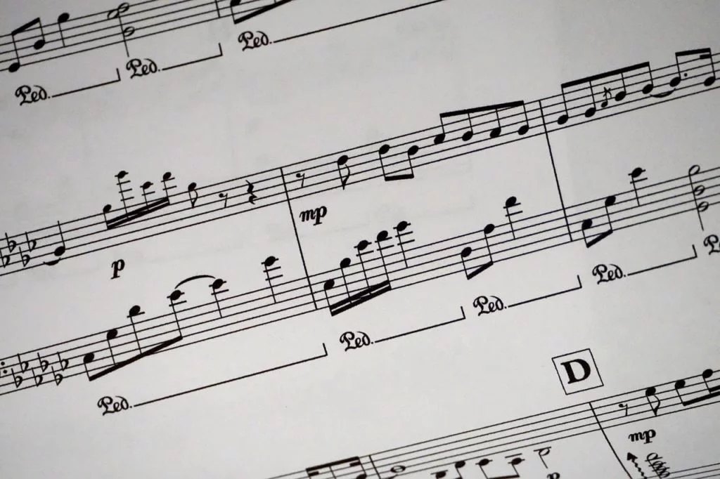 sheet music example